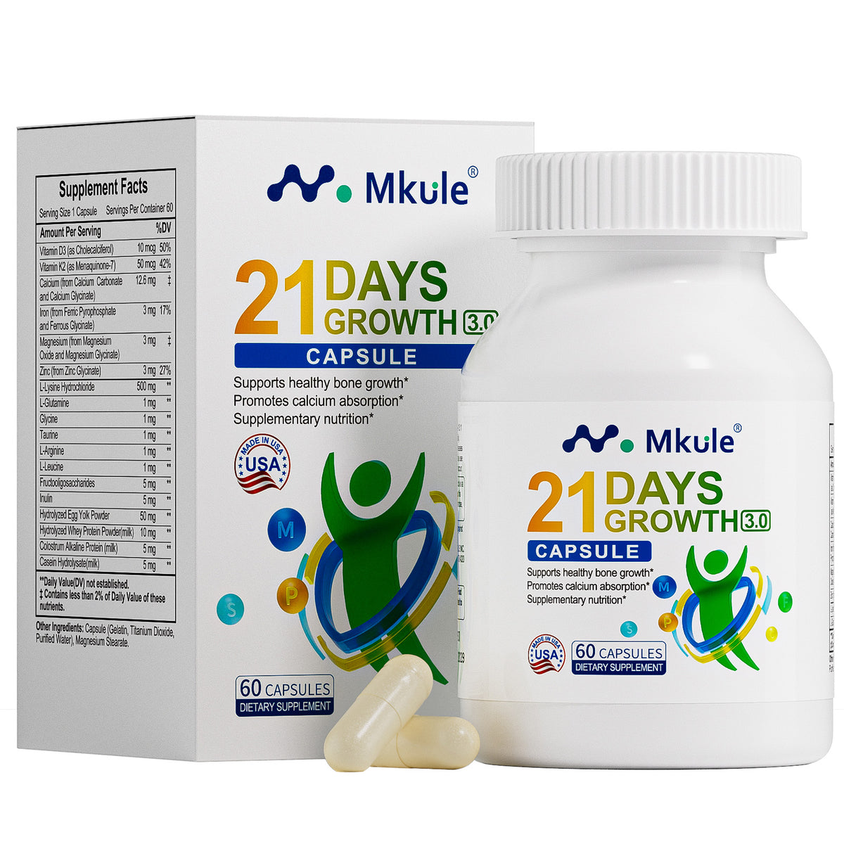 MKULE® 21 Days Growth Capsules